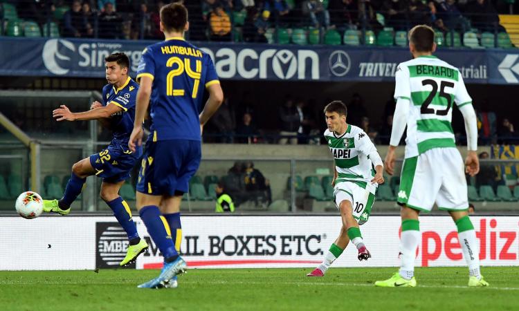 Amrabat alla Pogba, ma vince il Sassuolo con una perla di Djuricic: Verona, come ti salvi se non segni mai?