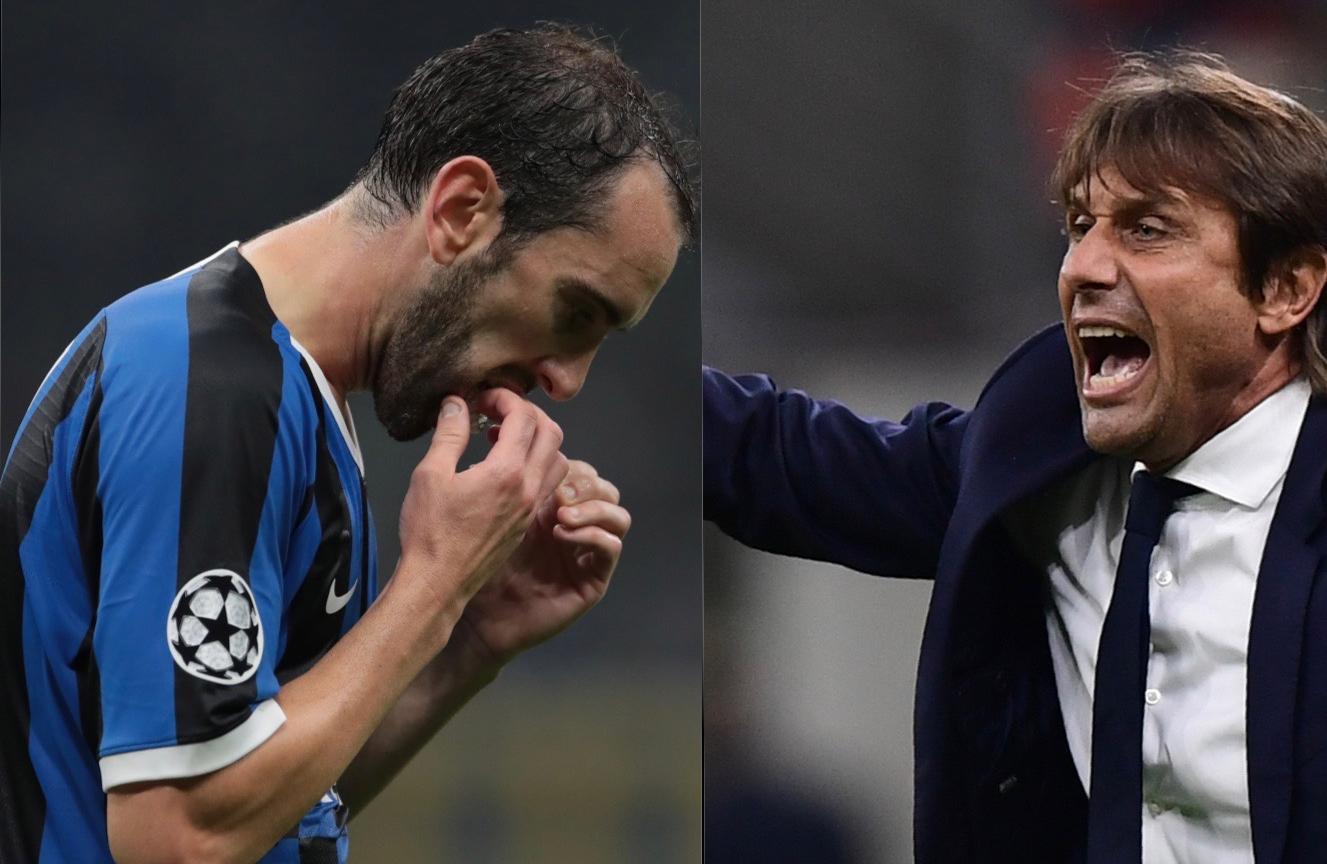 Inter: Godin non funziona nella difesa a 3, ma Conte non cambia modulo