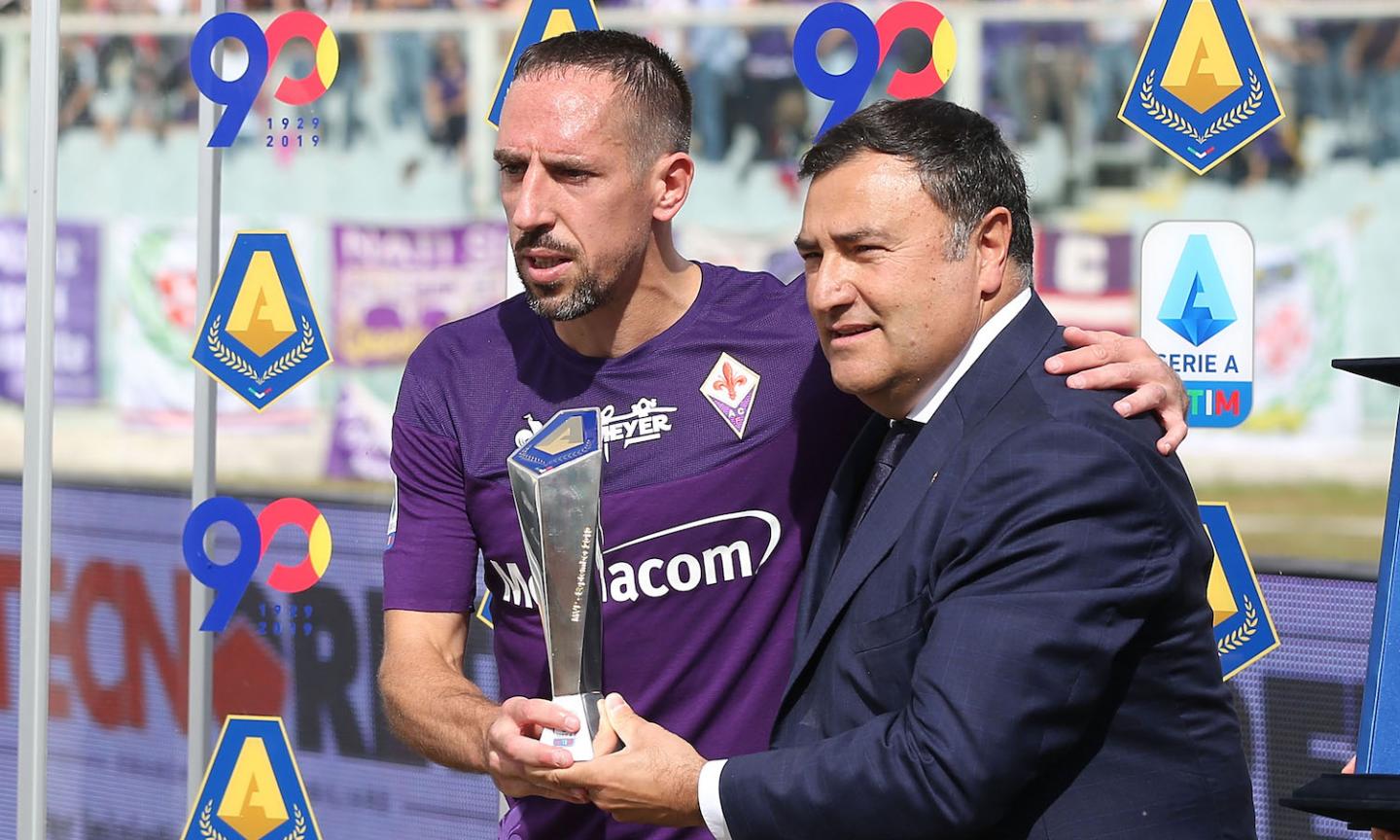 Fiorentina, Barone: 'Che piacere rivedere Ribery, è in grande forma' VIDEO