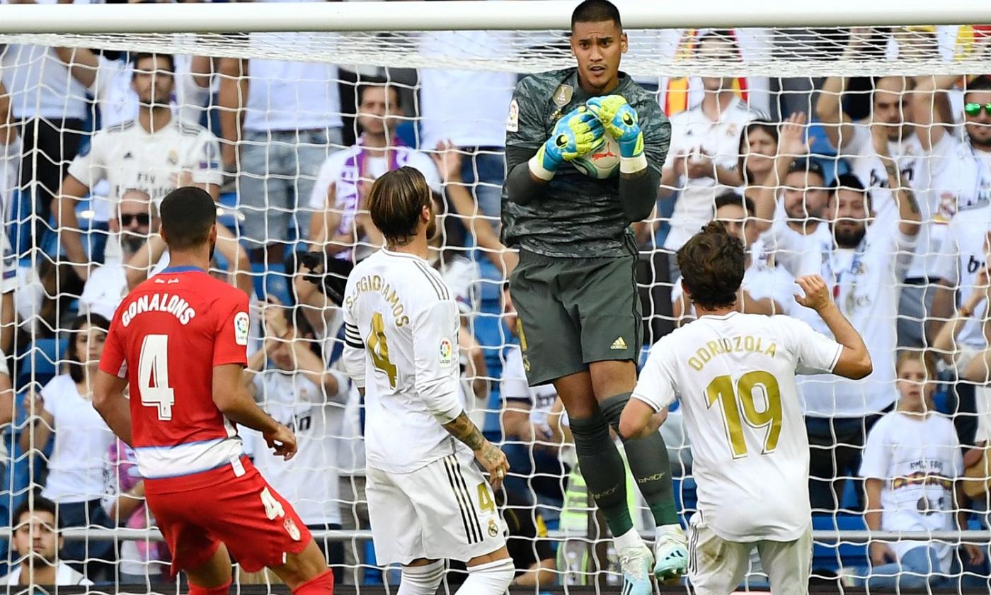 La legge del Bernabeu punisce il Granada, ma il Real Madrid ha un problema coi portieri