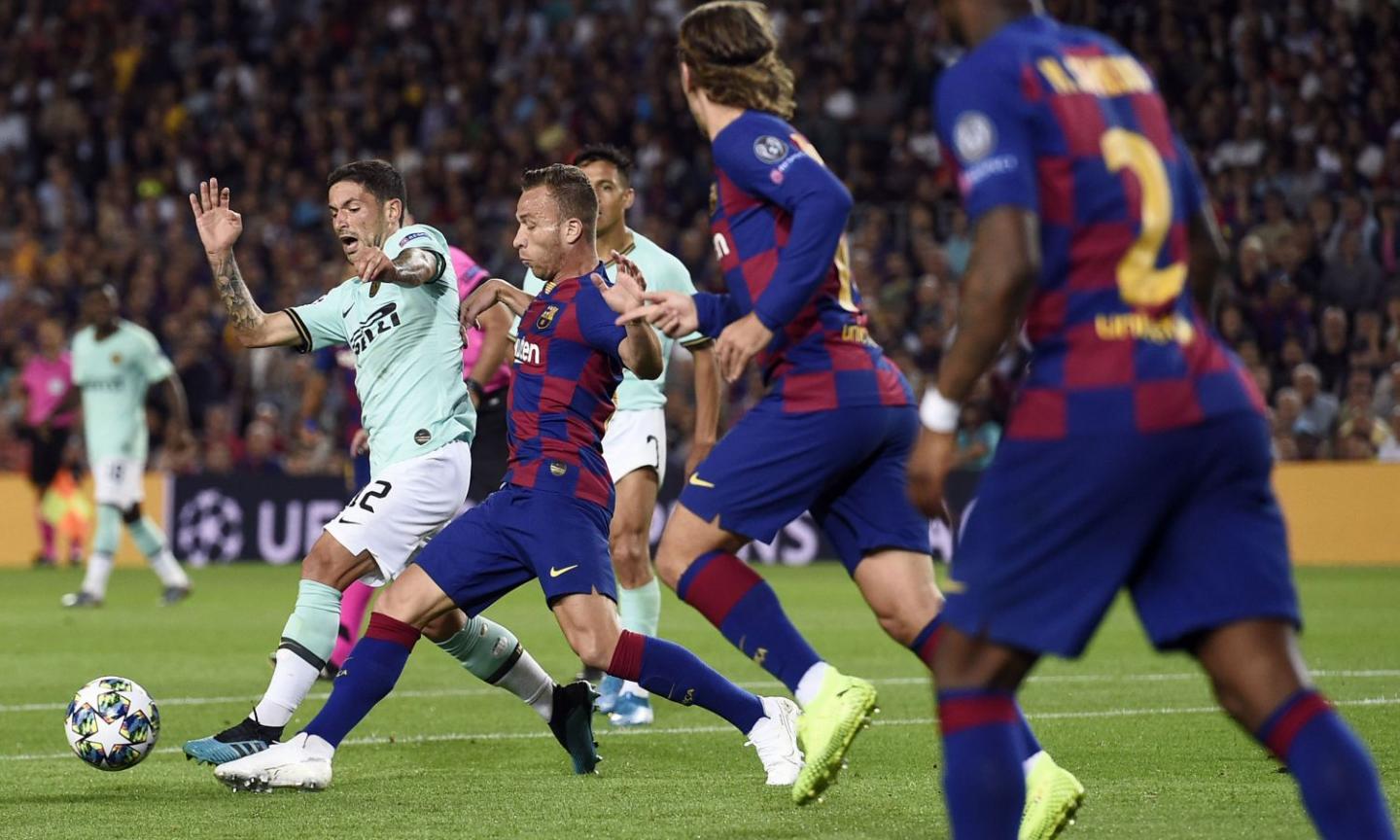 Inter, Barcelona midfielder Arthur Melo: 'I'm sure it wasn't a penalty...'