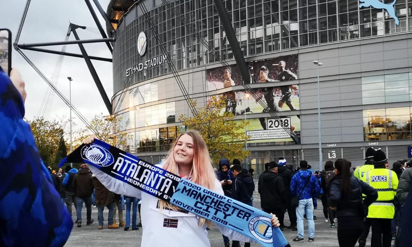 Gallery: Atalanta fans have Champions League fever at Etihad Stadium