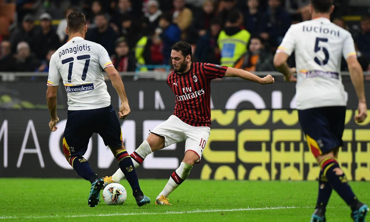 Milan-Lecce, le pagelle di CM: Calhanoglu devastante, Biglia e Conti disastrosi