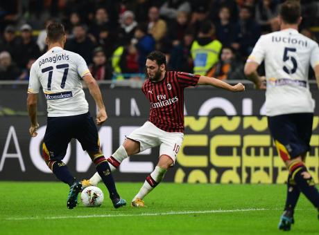 Milan-Lecce, le pagelle di CM: Calhanoglu devastante, Biglia e Conti disastrosi