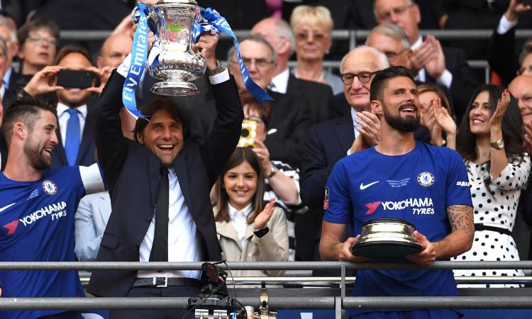 Giroud da Conte dopo il no di Dzeko: stessa storia all'Inter?