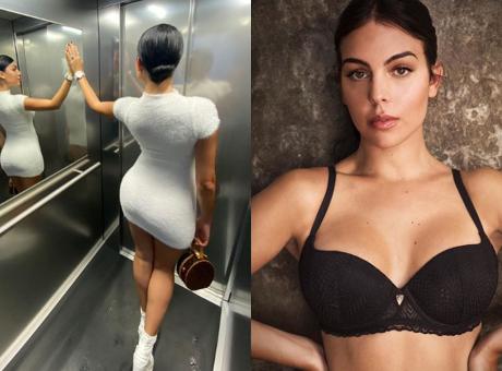 Georgina: la minigonna va sempre più su, che FOTO!