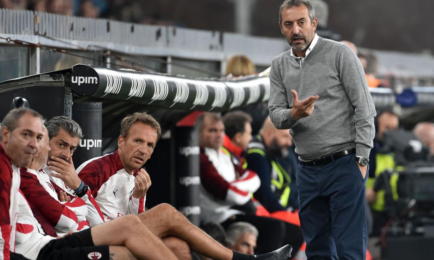 Milan, Giampaolo: 'The pressure was great; I doubt it was a penalty...'