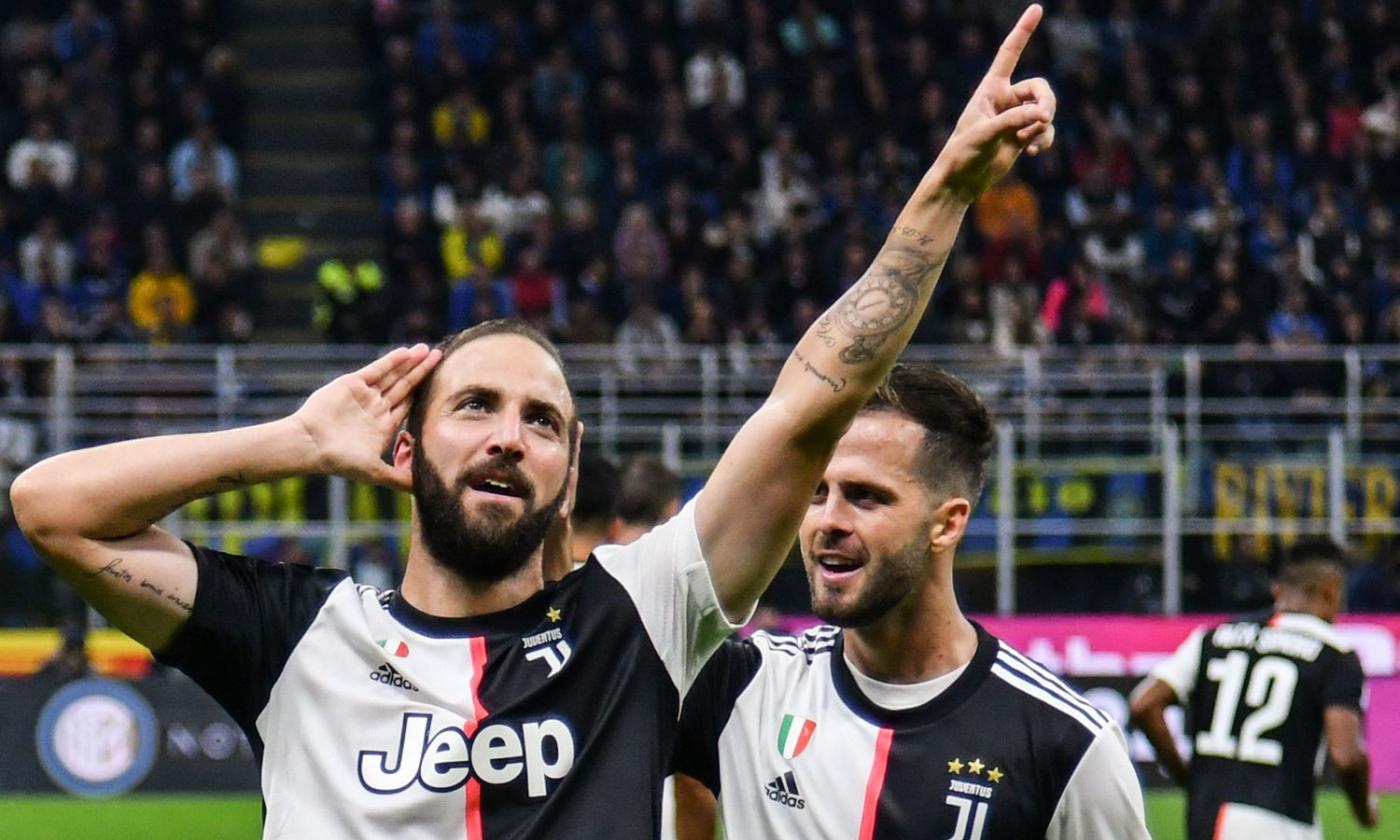 Inter-Juve, VIDEO: l'azione da 24 passaggi che ha portato al gol di Higuain