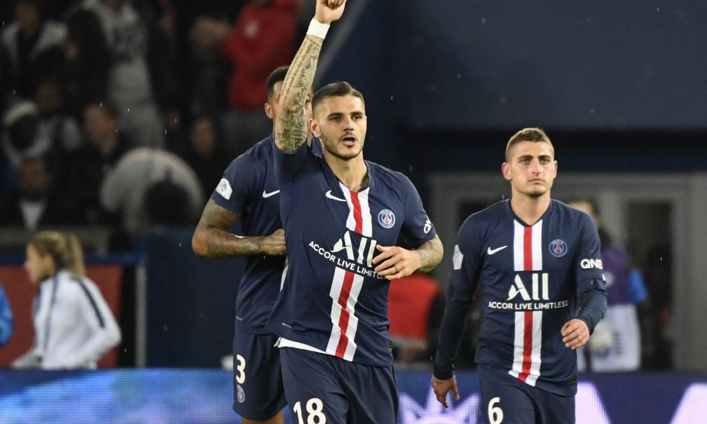 Icardi: magic moment col PSG. Che numeri!