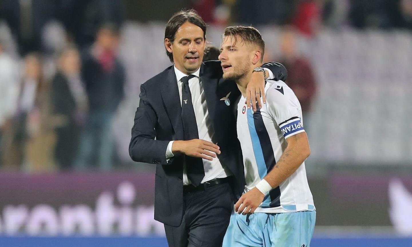 Lazio, Inzaghi: 'Immobile works hard for the team'