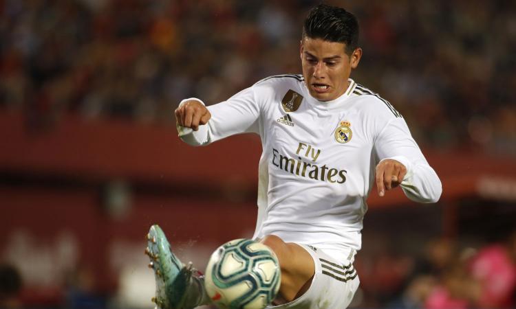 Real Madrid, quanto sta fuori James