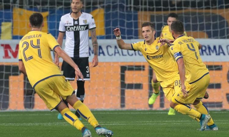 Colpo Verona: 1-0 a Parma, magia di Lazovic