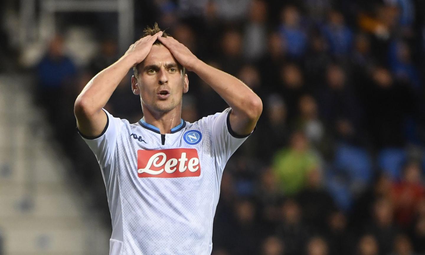 Napoli, Milik could be sold in January due to injury risks