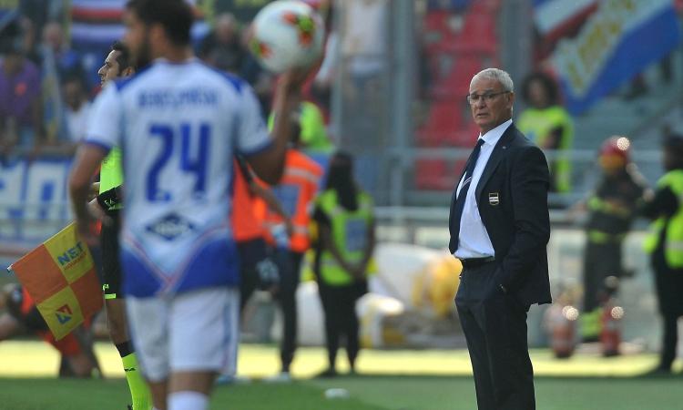 Sampdoria, primo allenamento collettivo: Ranieri predica calma