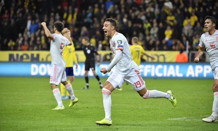 Euro 2020: tris Finlandia, Bosnia quasi fuori. Spagna qualificata in extremis. Vince la Svizzera