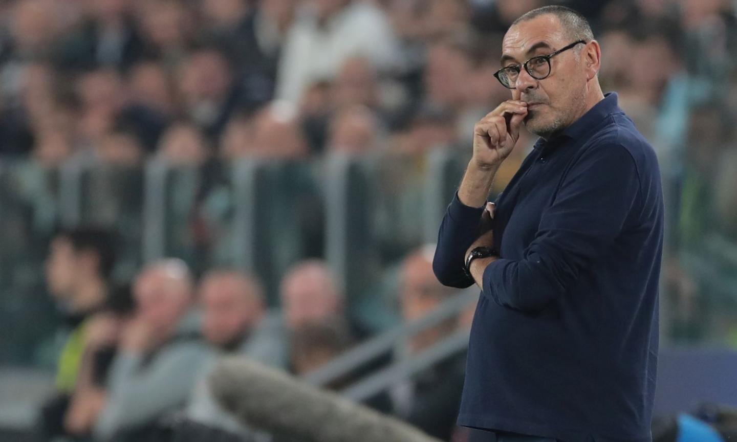 Sarri explains CR7's absence and comments De Ligt's mistake in Lecce-Juventus