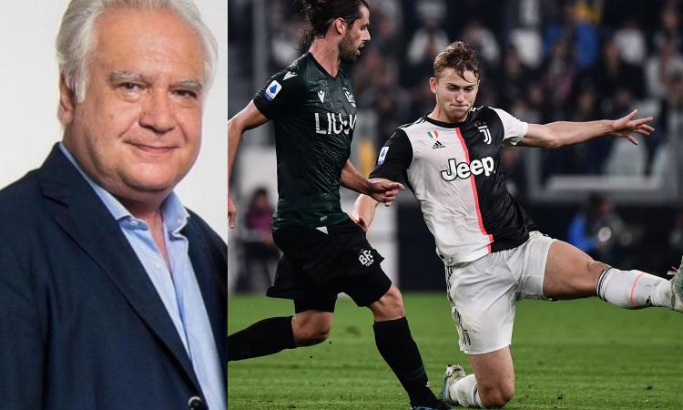 Un cappuccino con Sconcerti: il mani di De Ligt per me era rigore, ecco perché