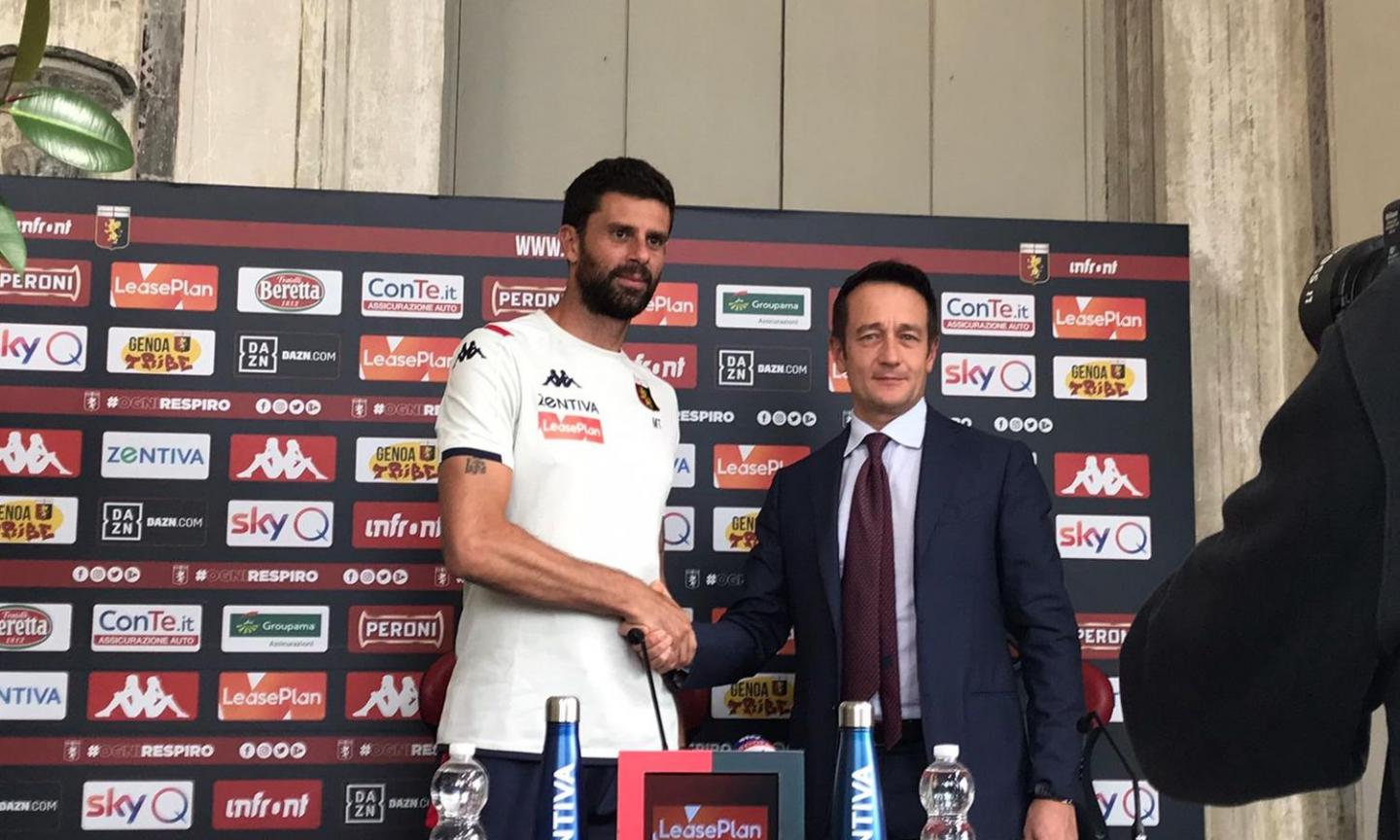 Genoa, le ultime dall'allenamento in vista del Brescia. Domani parla Thiago Motta