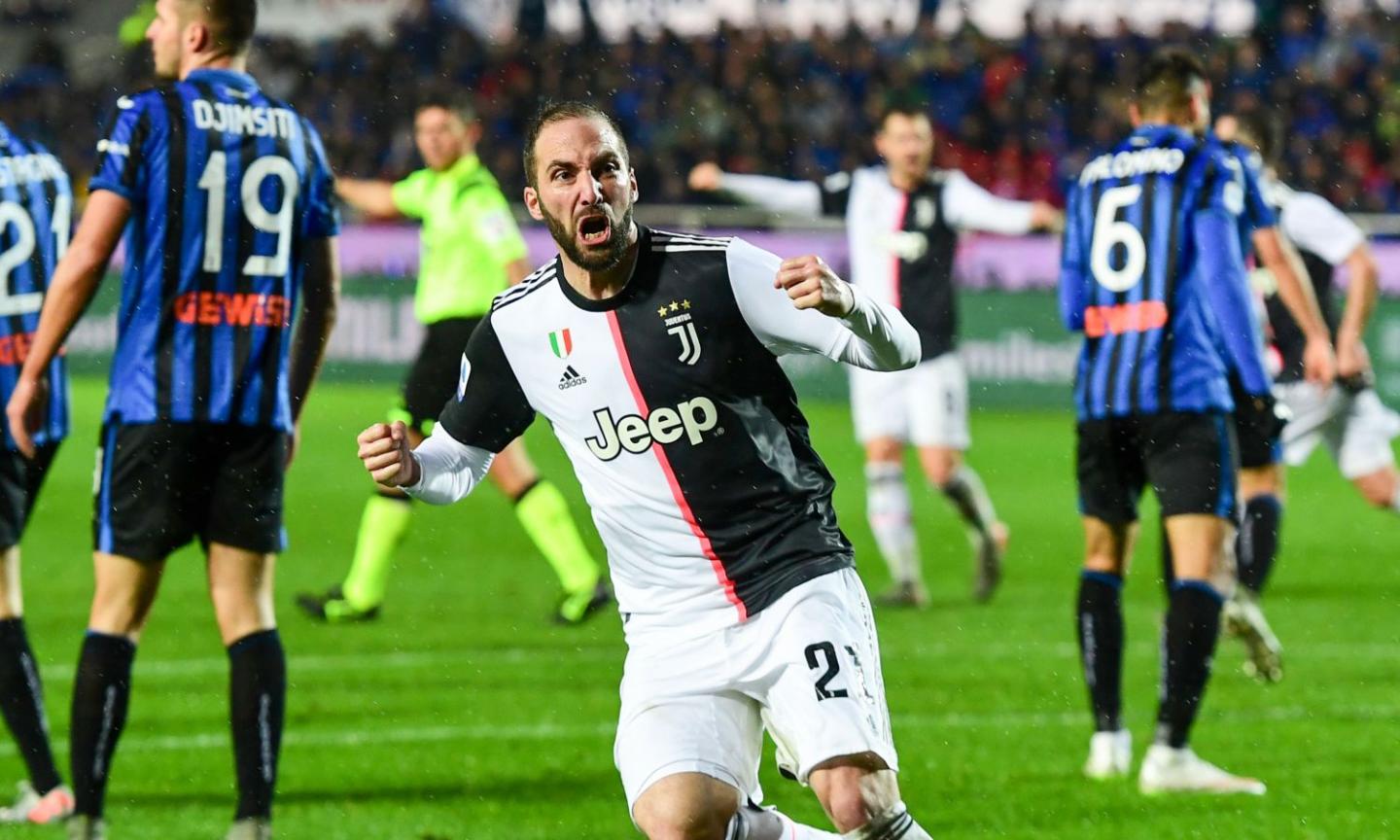 Atalanta 1-3 Juventus - Higuain seals Bianconeri win with remarkable second half