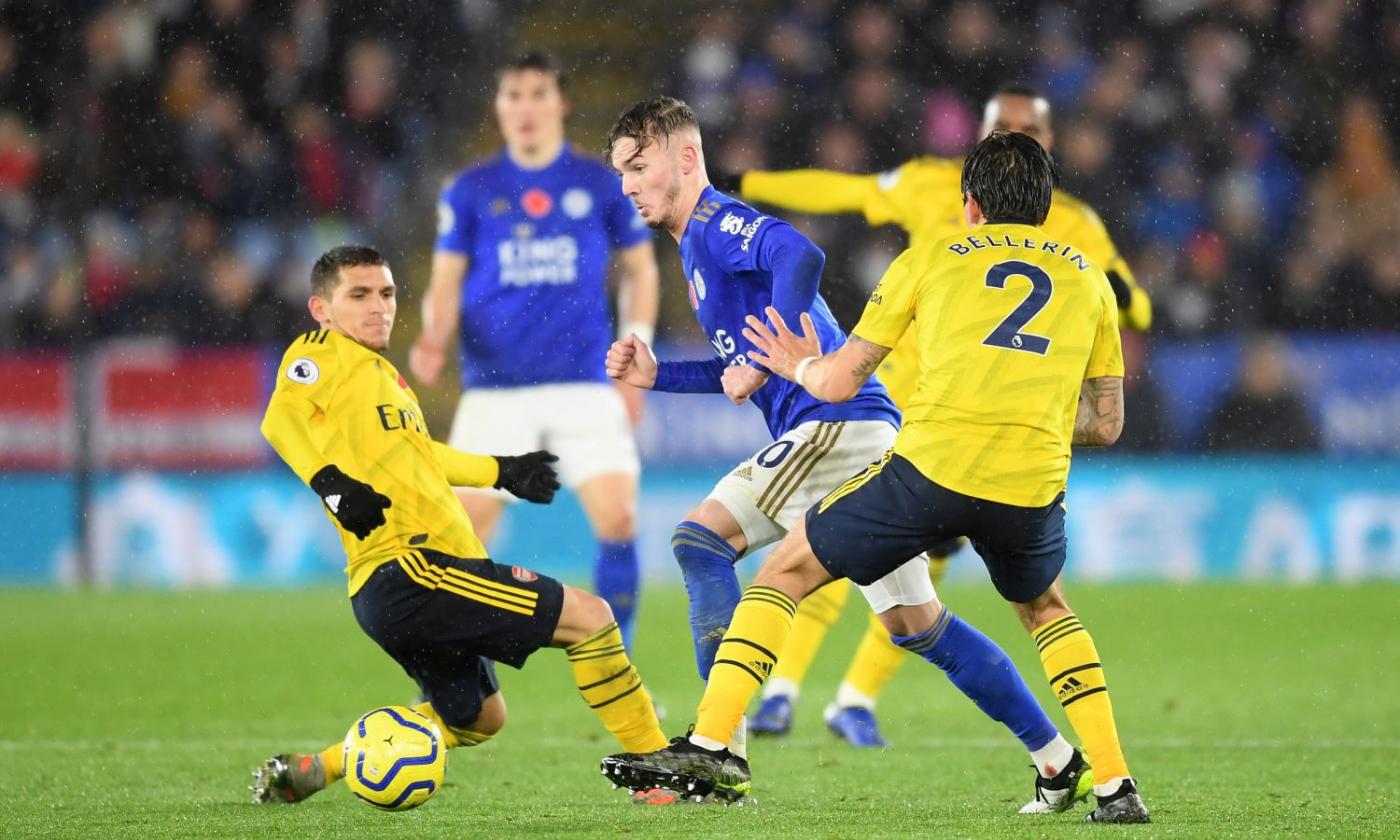 Premier League: vince il Chelsea, solo pari Tottenham. 2-0 del Leicester all'Arsenal