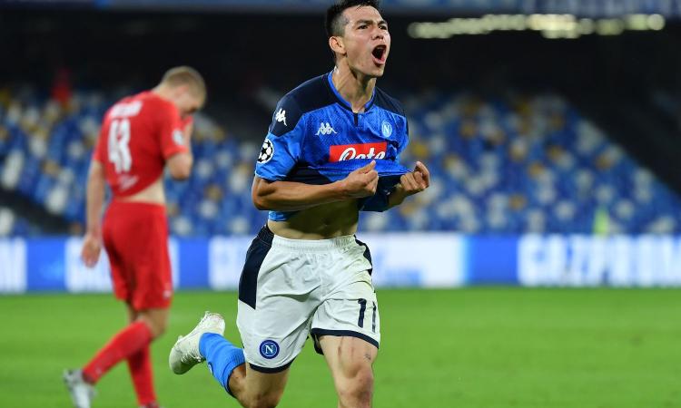 Napoli, Lozano è tornato: dalla paura con il Messico al duello con Politano