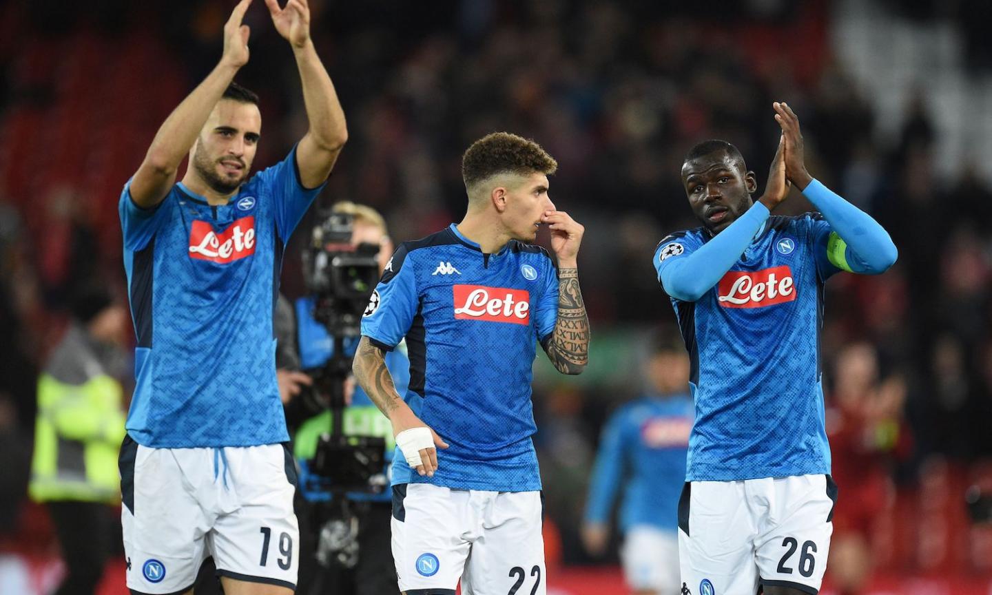 Napoli, che impresa: 4 punti in due gare con il Liverpool campione d'Europa