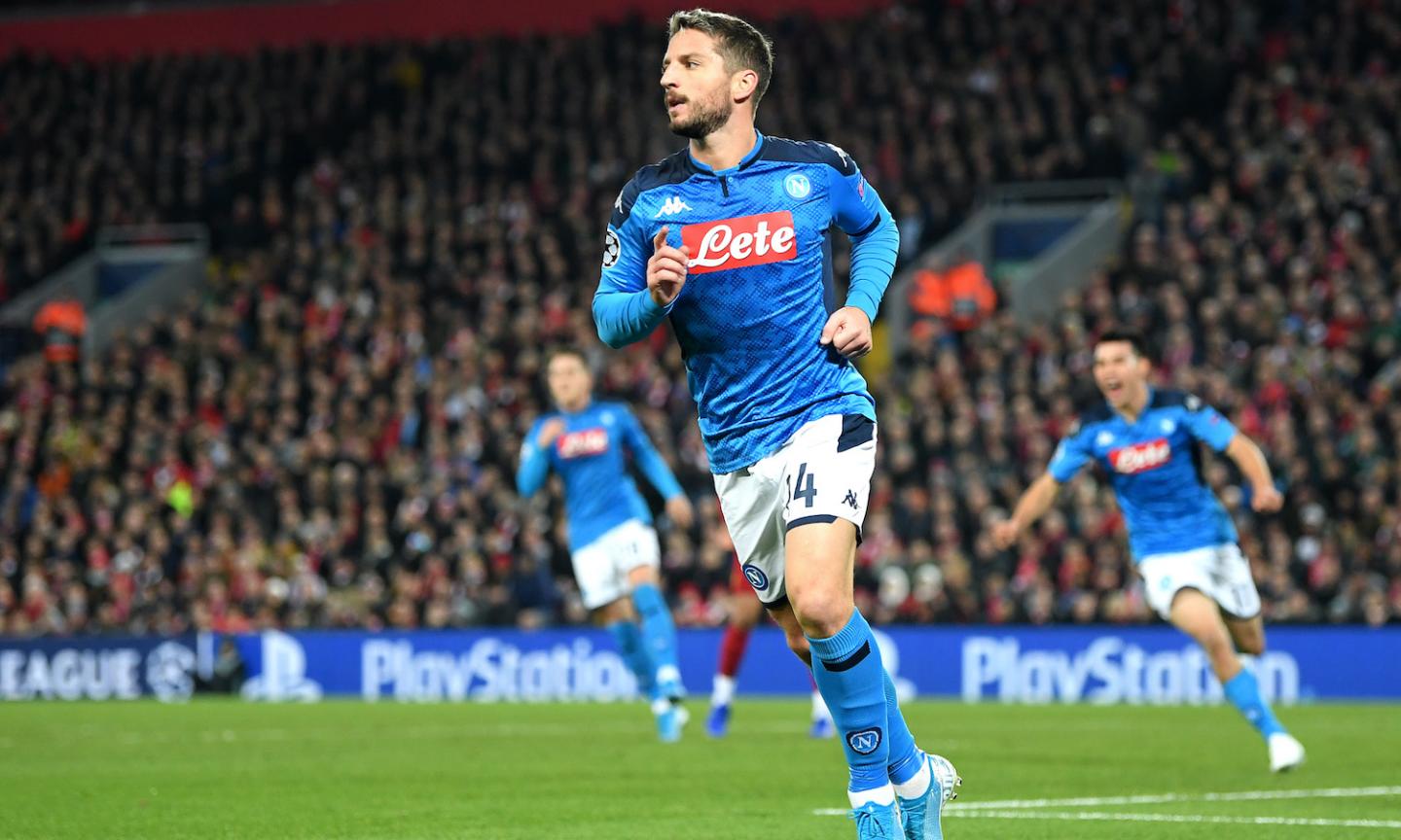 Liverpool 1-1 Napoli: FT, important point for Ancelotti's men