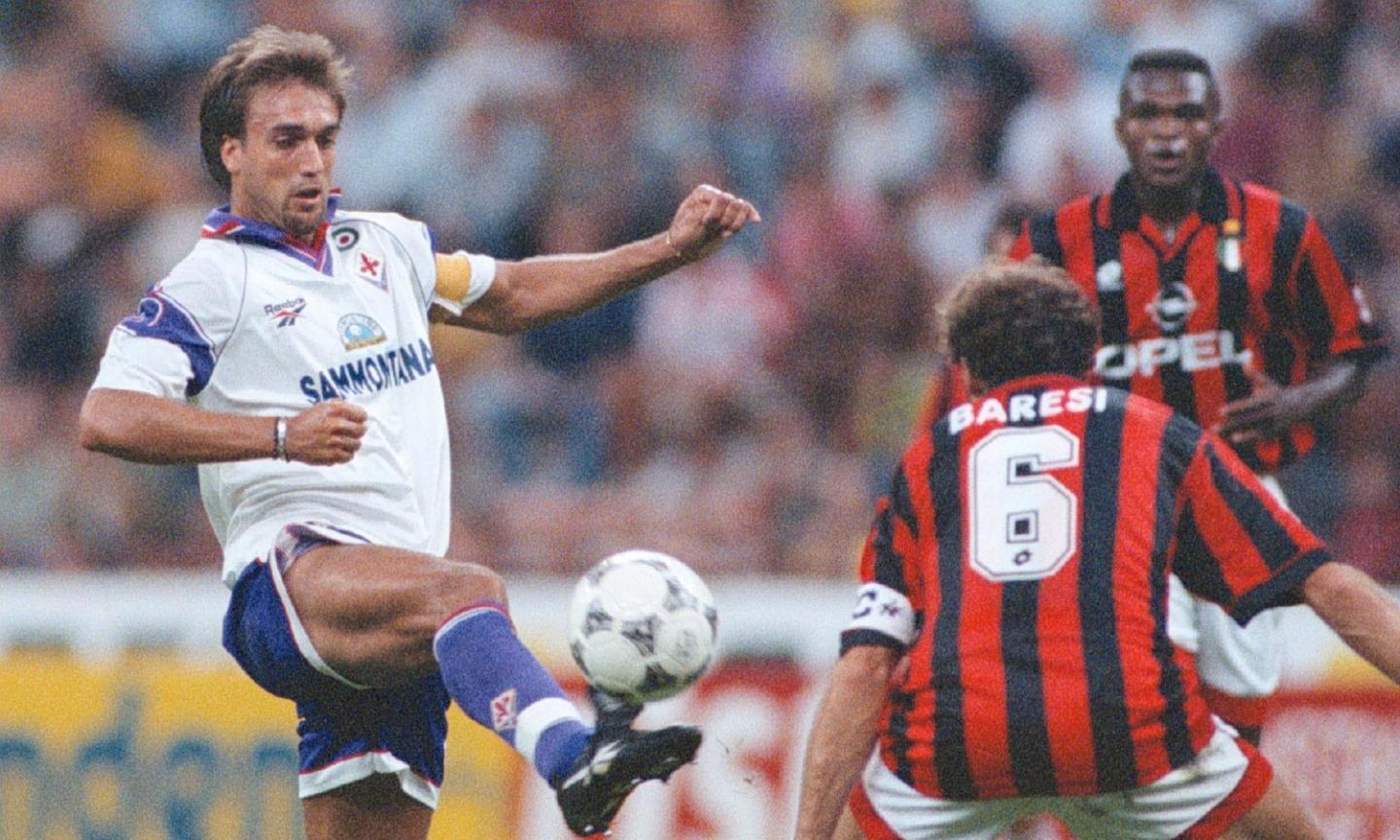 Il Milan di Baresi e Collovati, la Fiorentina di Batistuta e... Pioli: ma i rossoneri rischiano di lottare per la B?