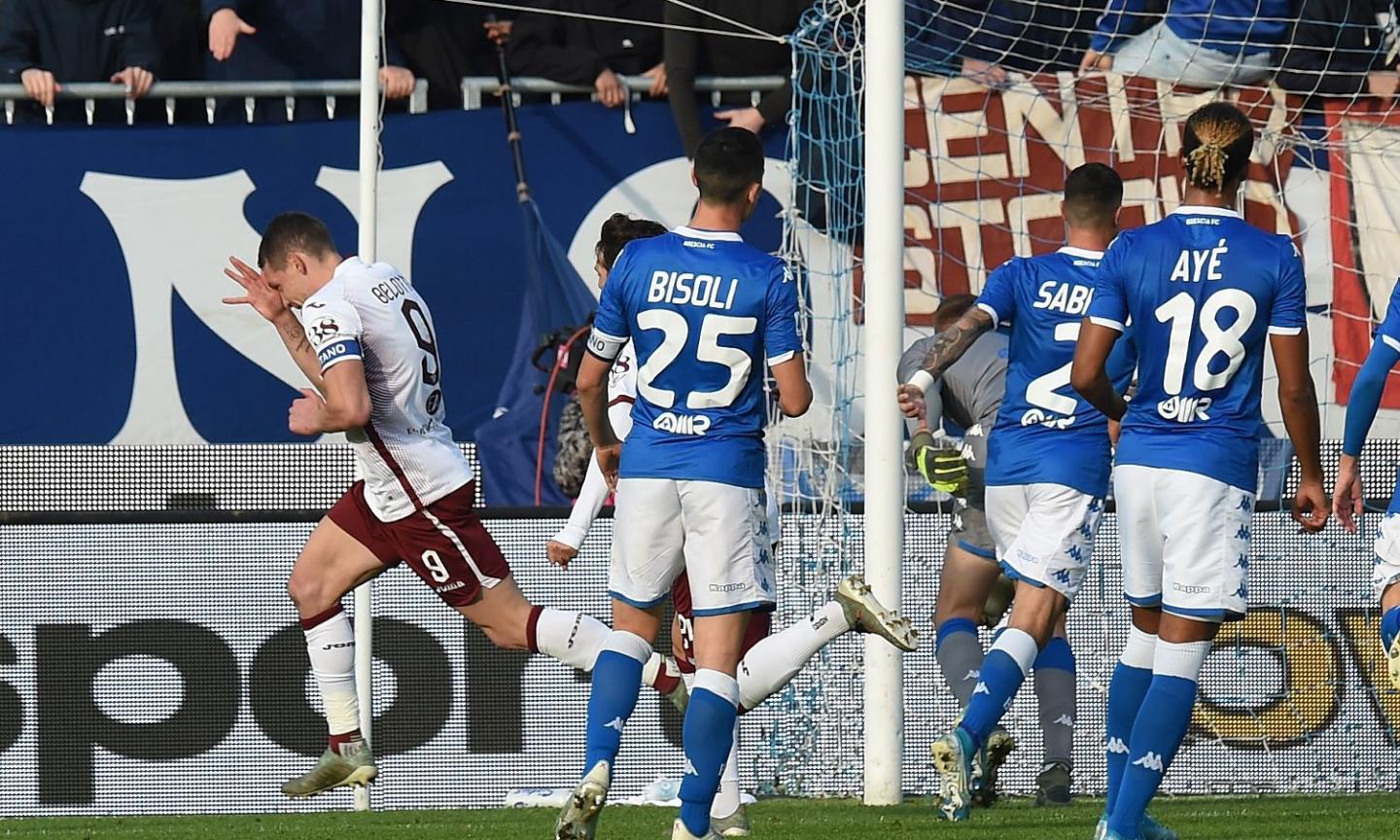 Il Torino torna a vincere: 4-0 al Brescia, l'esordio di Grosso è un disastro