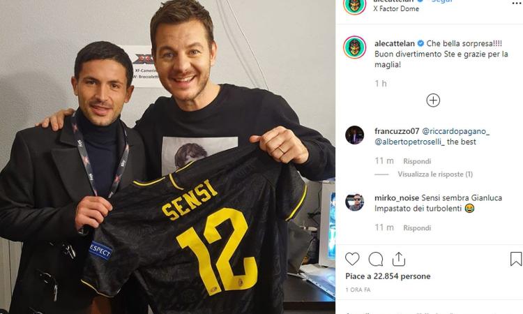 Inter, Conte e Sensi a X Factor: pronostico sul vincitore e regalo a Cattelan