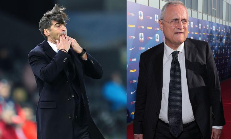 Fonseca e Lotito: ora Roma e Lazio sono le squadre più belle d’Italia