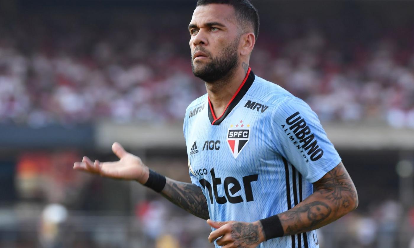 Ex Juve: Dani Alves divorzia con il San Paolo