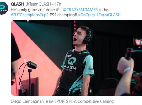 FUT Champions Cup II: l'italiano Diego Campagnani campione su PS4, ora è numero uno al mondo!