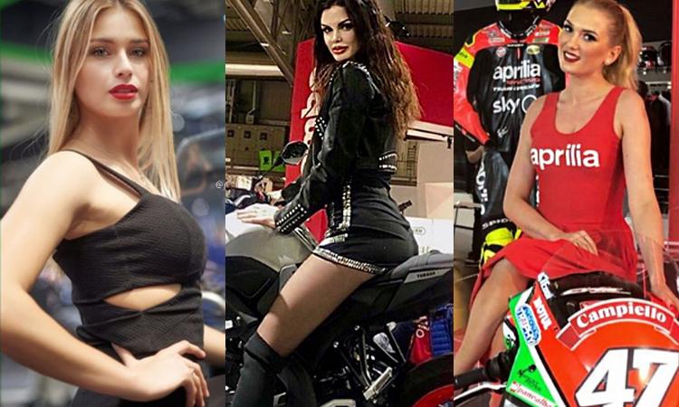 Dal calciomercato alle moto: Paulina, Giorgia e le ragazze di Eicma FOTO