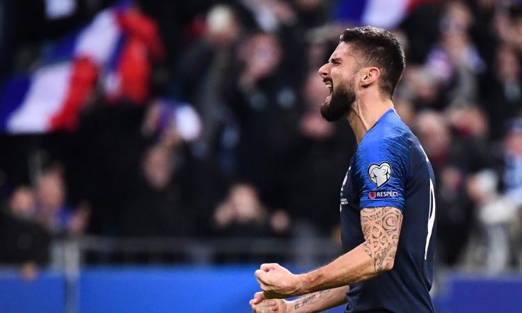 Giroud ancora decisivo con la Francia: l'Inter c'è, occhio al Borussia Dortmund