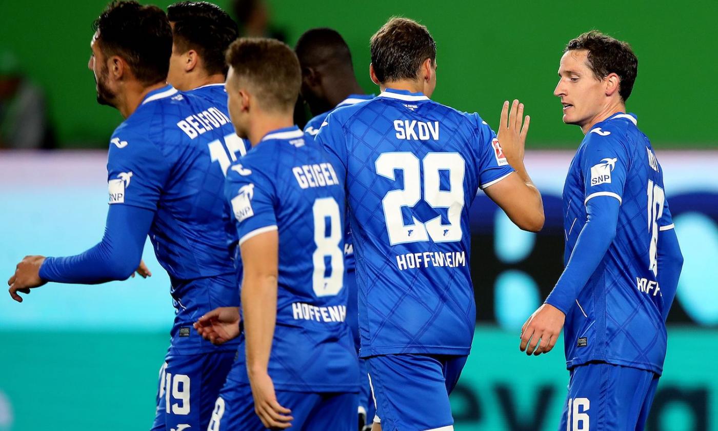 Bundesliga, l'Hoffenheim a valanga sul Paderborn: 3-0 e quinto posto