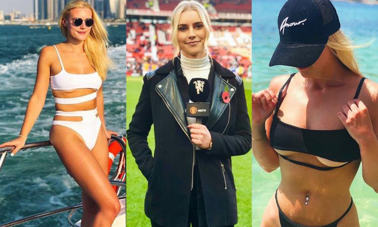 Manchester United: tutti in tv per Kirsty FOTO e VIDEO