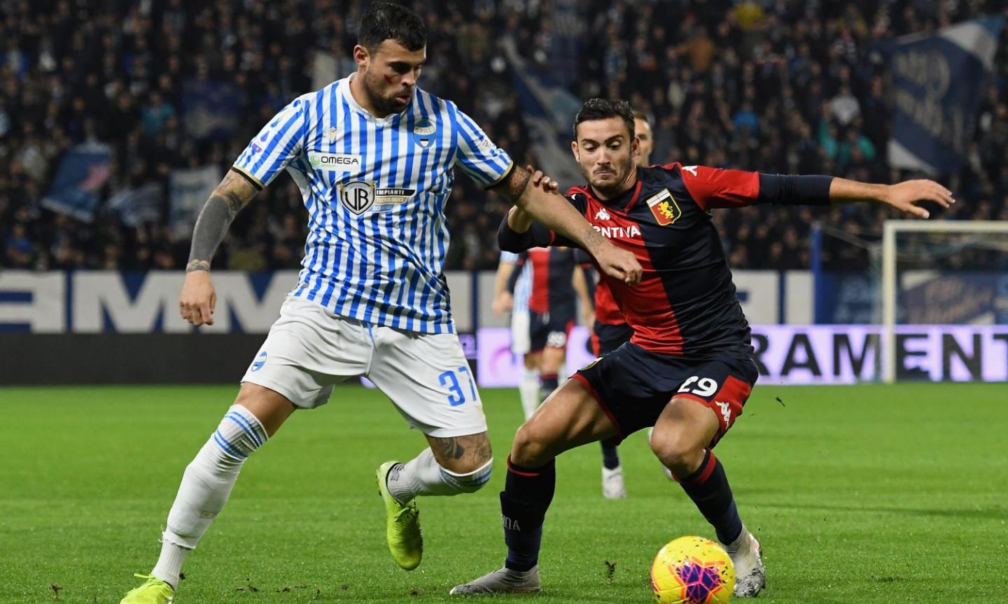 Sturaro risponde a Petagna: Spal-Genoa finisce 1-1