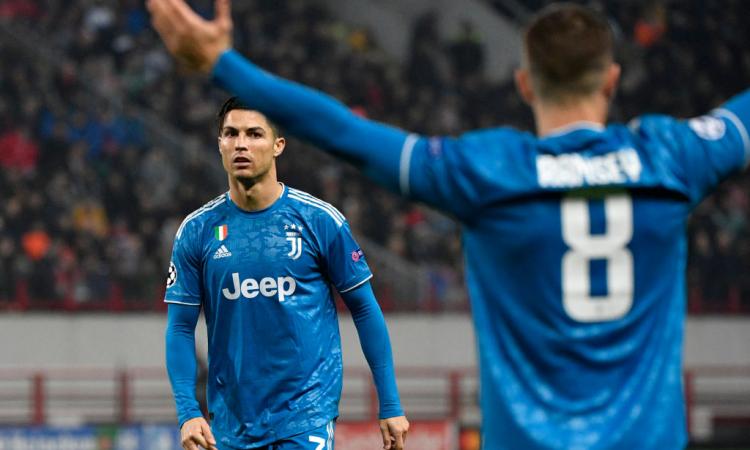 Lokomotiv-Juve, le pagelle di CM: male Rugani e Ronaldo, Bonucci salvifico