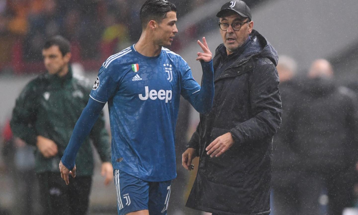 Sarri: Ronaldo trains, evaluation to decide participation against Atleti