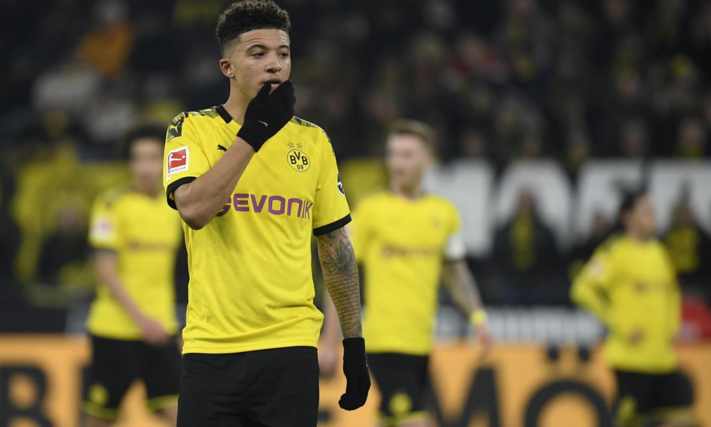 Borussia Dortmund ready to sell Sancho in January but only for a high figure