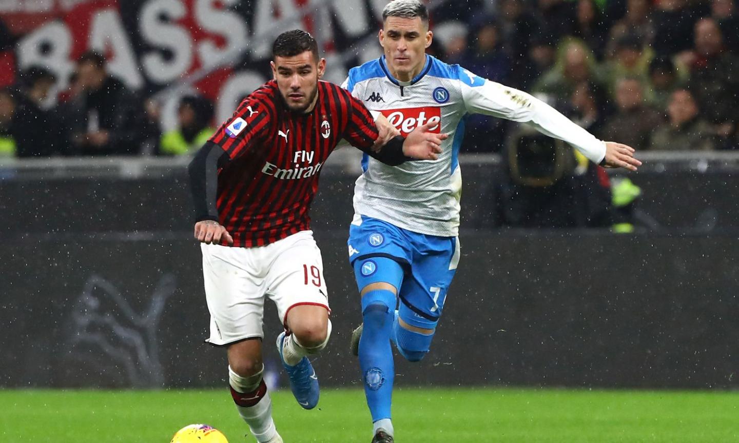 Milan, giallo pesante per Theo Hernandez col Parma