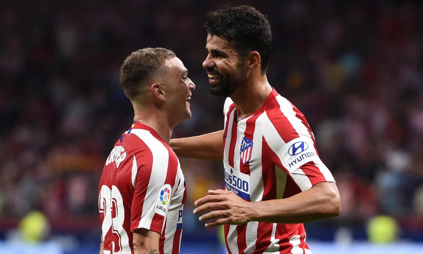 Atletico, Trippier: 'Diego Costa mi chiama Rooney'