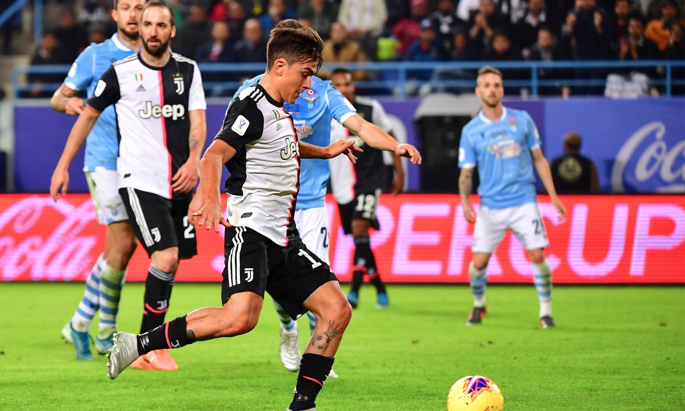 Juve, Dybala da record in Supercoppa