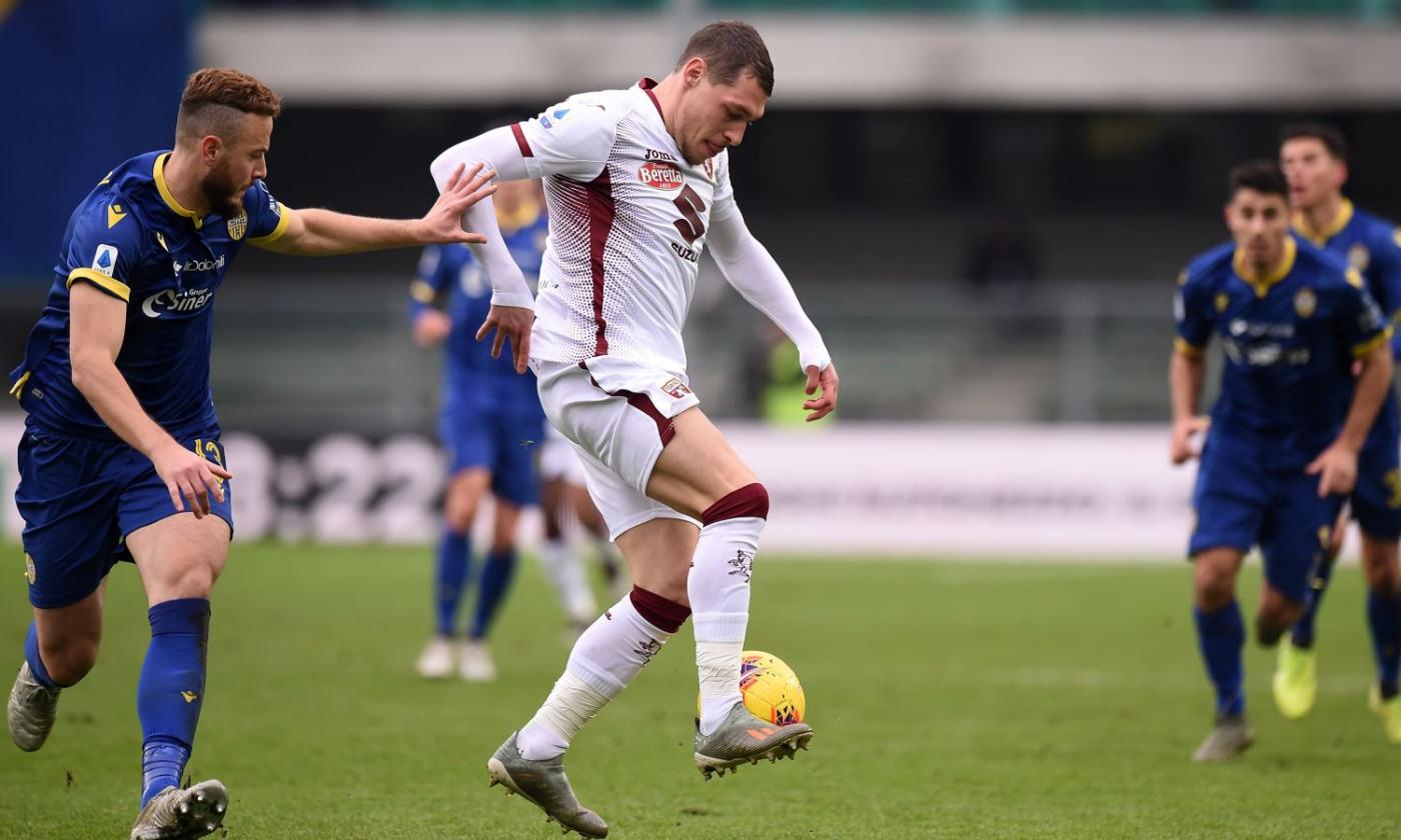 Hellas Verona-Torino 1-1: il tabellino