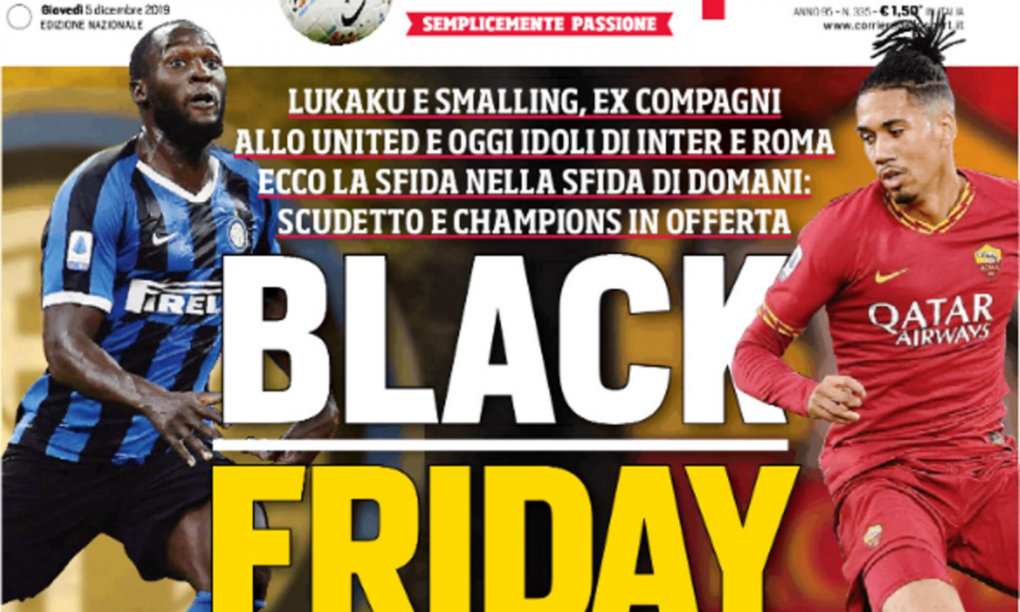 Le superficiali accuse di razzismo al Corriere dello Sport per il titolo 'Black friday'