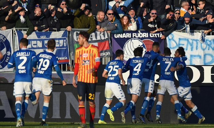 Liverani gioca con paura, Corini no e salverà il Brescia. Sabelli sembra Zanetti e basta ad annientare il Lecce