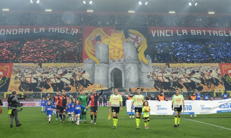 Genoa-Samp, il Comune scrive alla Lega: 'Aprire Marassi per il derby'