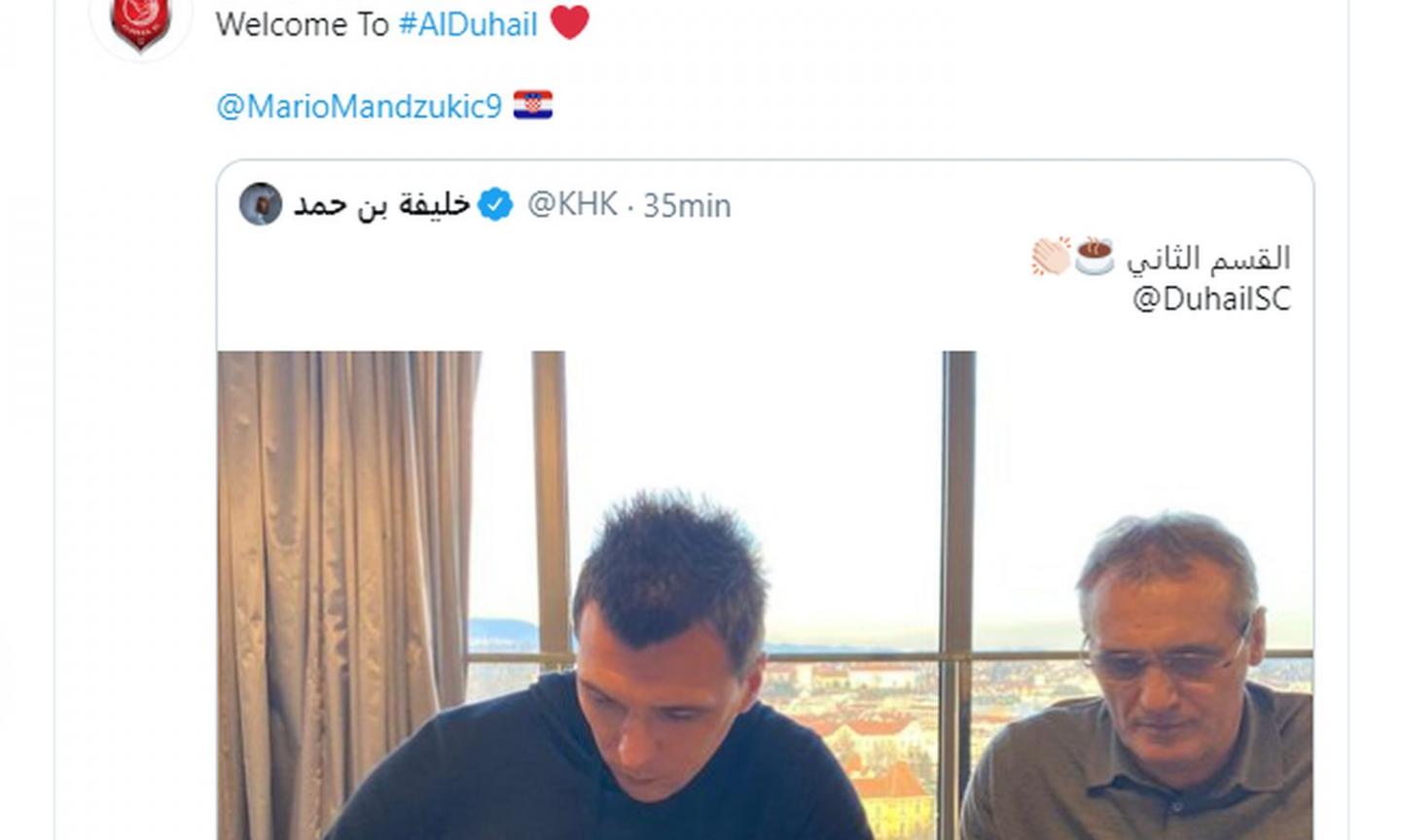 UFFICIALE, Mandzukic lascia la Juve: ha firmato con l'Al-Duhail