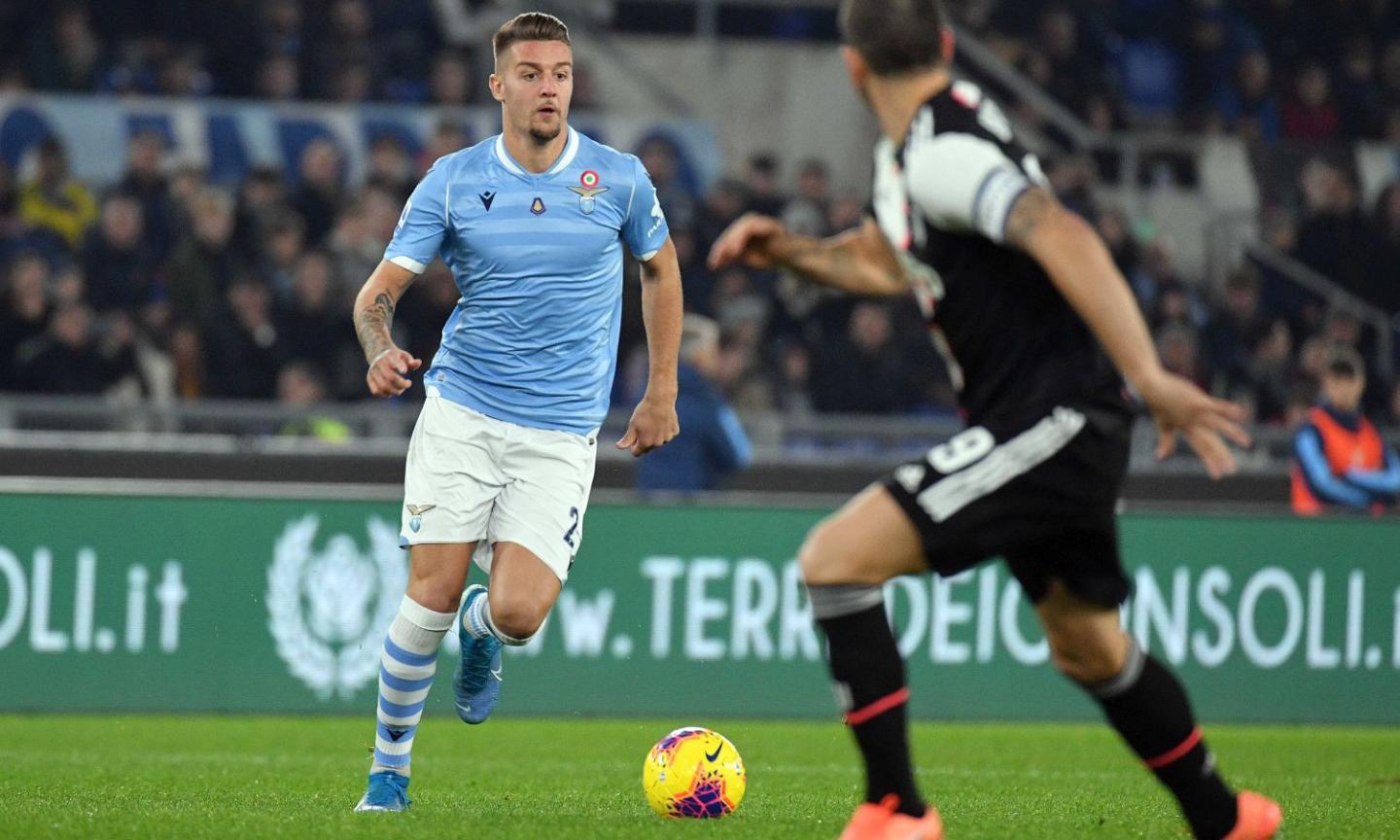 Lazio, Milinkovic e il suo "clasico": la Juve è la squadra più affrontata